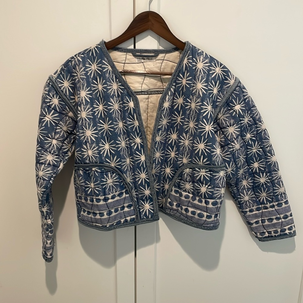 Kara Quilted Cardi Jacket size extra small XS